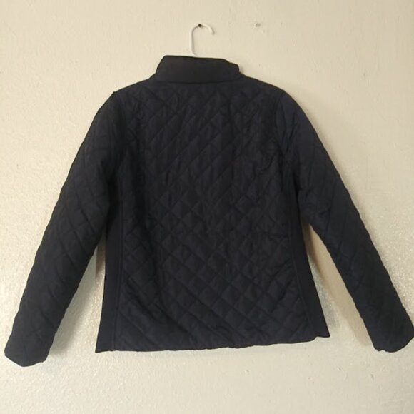 U.S. Polo Assn. women's size M navy blue quilted jacket - Picture 6 of 16